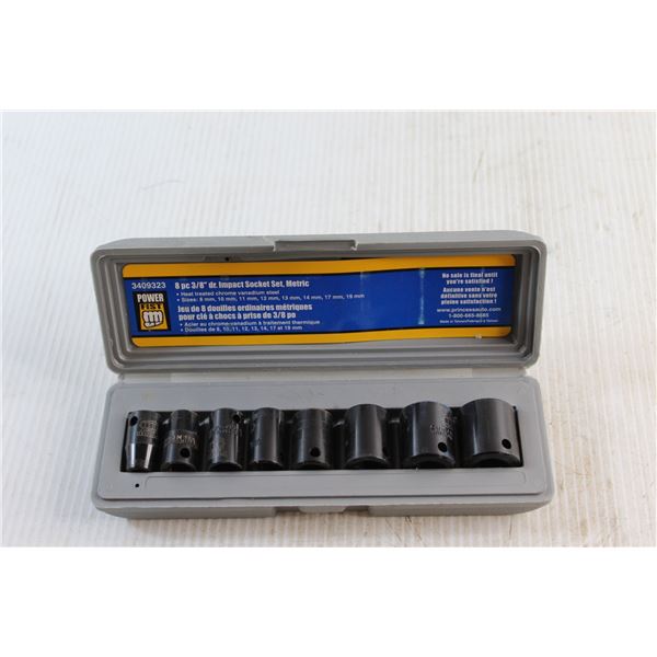 Metric Impact 3/8'' Drive 8mm - 19mm Set