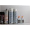 Image 8 : (2) Stihl Premium 2 Stroke Engine Oil Bottles and (7) Automotive Sprays - Chain Lube, Glass Cleaner 