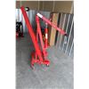 Image 3 : *** 2 Ton Folding Engine Hoist w/8 Ton Long Ram Jack (Like New Condition)