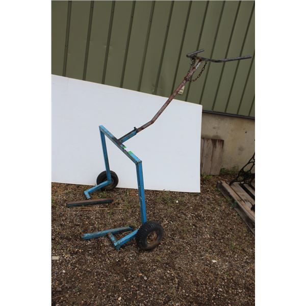 ** Two Wheeled Snowmobile Mover w/42" Handle (As Is)