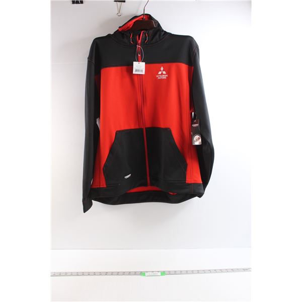 *Mitsubishi Zip Up Sweater - Size XL (New w/Tags)