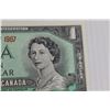 Image 4 : 3x BID PRICE - Canadian 1867-1967 One Dollar Note - Centennial Issue - Damage on Corners