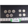 Image 1 : (5) Canadian One Dollar Coins (3- 1867-1982 Confederation Constitution, 3- Voyager 1968) & (4) Canad