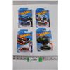 Image 1 : (4) Mattel Hot Wheels Mainline Cars - Draftnator, Cosmic Coupe, '19 Ford Ranger Raptor, Bot Wheels -