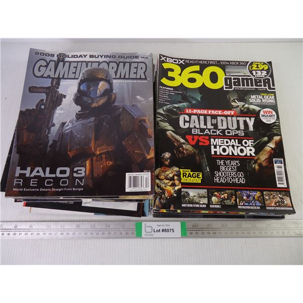 (22) Assorted Gaming Magazines-not all are pictured