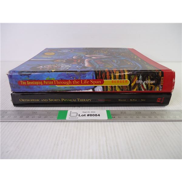 (2) Hardcover Textbooks - Orthopedic Therapy and The Developing Person