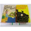 Image 1 : (2) Hardcover Books- The Golden Road and An Eye for the Dragon
