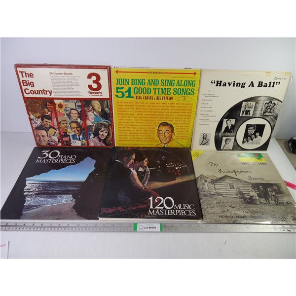 (8) Assorted Records-Various Artists