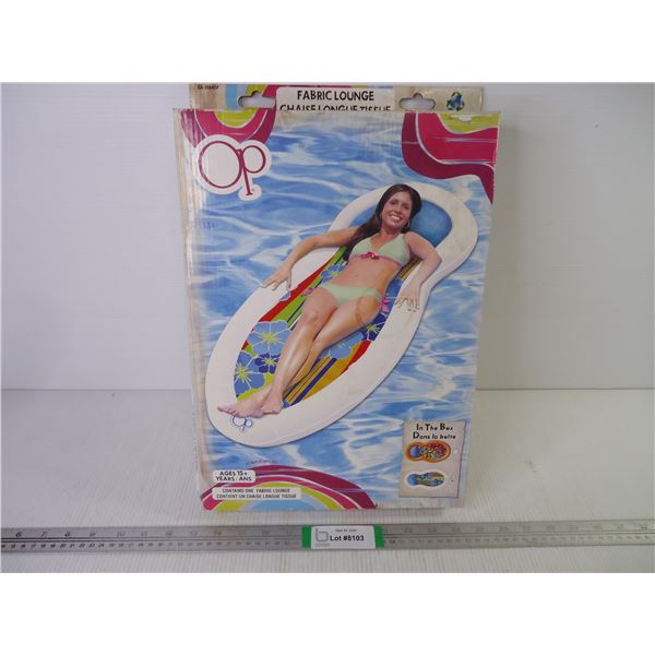 (1) Fabric Lounge (sealed)