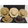 Image 1 : (5) Various Straw Hats