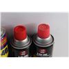 Image 3 : (2) WD-40 Sprays - Sealed and (2) 3-in-1 Professional Silicone Lubricants