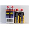 Image 4 : (2) WD-40 Sprays - Sealed and (2) 3-in-1 Professional Silicone Lubricants