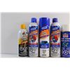 Image 3 : (3) Gunk Glass & Brake Parts Cleansers, Liquid Wrench Penetrating Oil and Permatex Gasket Remover