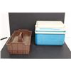 Image 1 : Tool Caddy and Coleman Ice Cooler