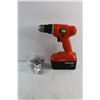 Image 1 : Black & Decker Cordless Drill and Charger - Tested