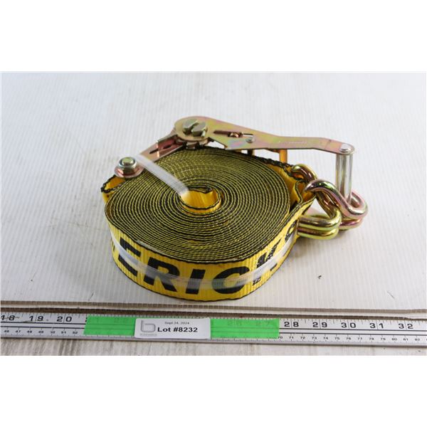 Erickson Ratchet 10000lbs Strap - Size 2'' x 27'