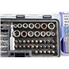 Image 5 : (3) Drill Bit and Socket Sets - Mastercraft, Ferrex and Maximum