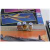 Image 3 : (4) Unassembled Plane Model Kits and Model Paints