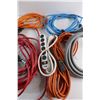 Image 3 : (5) Extension Cords - Untested, Length Unknown and 10' Natural Gas BBQ Hose