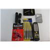 Image 2 : Power Fist 5pc Pin Punch Set, (2) Duracell Flashlights, 6pcs Precision Screw Driver Set and Assorted