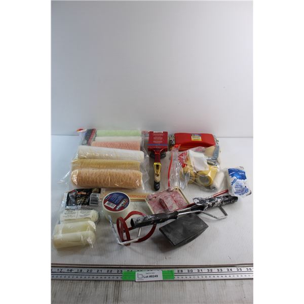 *Paint Tools - Brushes, Rollers and Sand Block