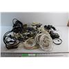 Image 1 : *Misc. Cords, (2) Headphones and Co-Ax Wire