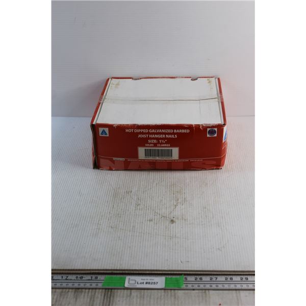 *Hot Dipped Galvanized Barbed Joist Hanger Nails - Size 1 1/2'', 50lbs