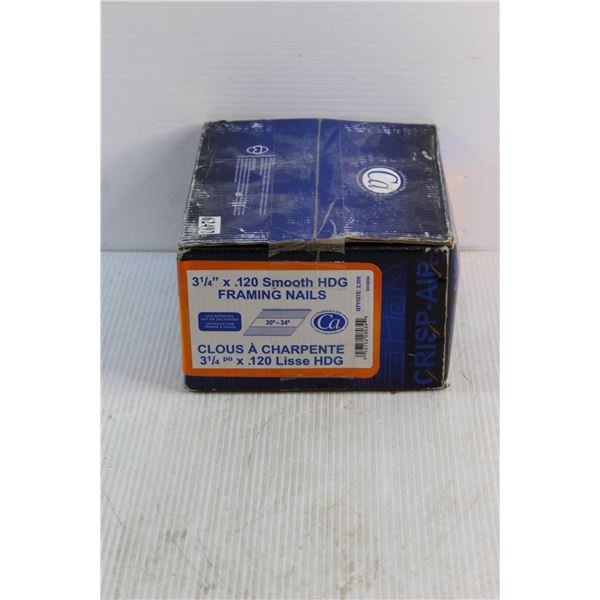 3 1/4'' x .120 Smooth HDG Framing Nails