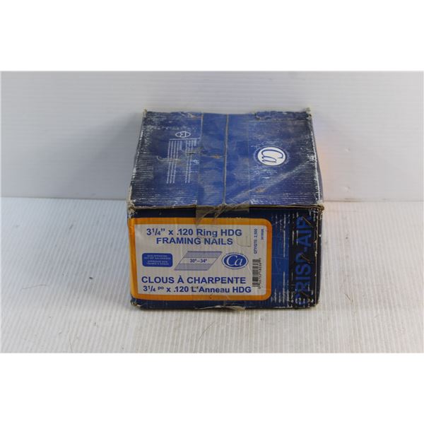4 1/4'' x .120 Ring HDG Framing Nails
