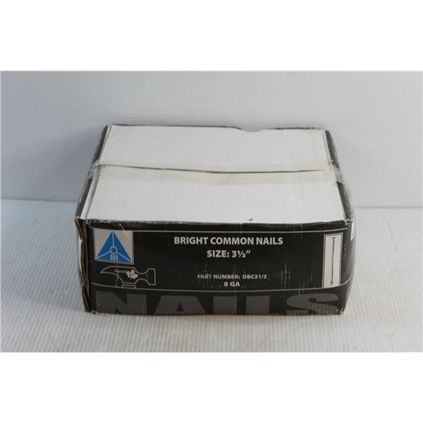 Bright Common Nails - Size 3 1/2'', 50lbs