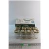 Image 1 : (8) Bernardin 500ml Wide Mouth Mason Jars & Snap Lids