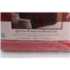 Image 2 : Red Quilted Chair Protector - New, Washable