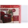 Image 3 : Red Quilted Chair Protector - New, Washable