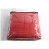 Image 4 : Red Quilted Chair Protector - New, Washable