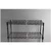 Image 2 : Metal Chrome 3-Tier Shelf 17''W x 8''Deep x 18''H