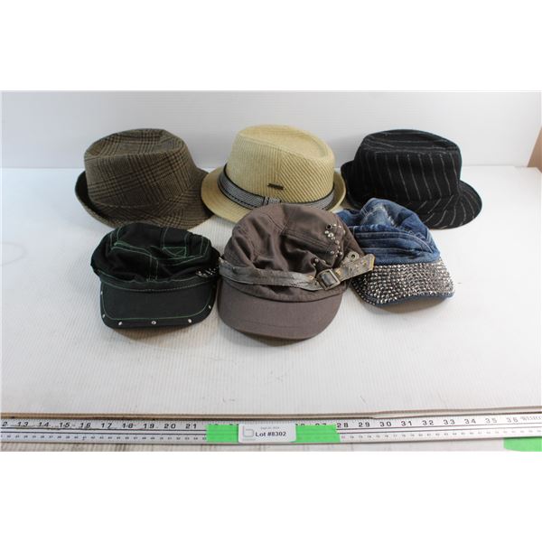 (5) Assorted Hats