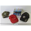 Image 1 : Children's DVDs & VHS Tapes - (3) Ball Caps (one is Leather)