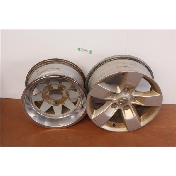 *(2) Rims (18 1/2" x 16 3/4")