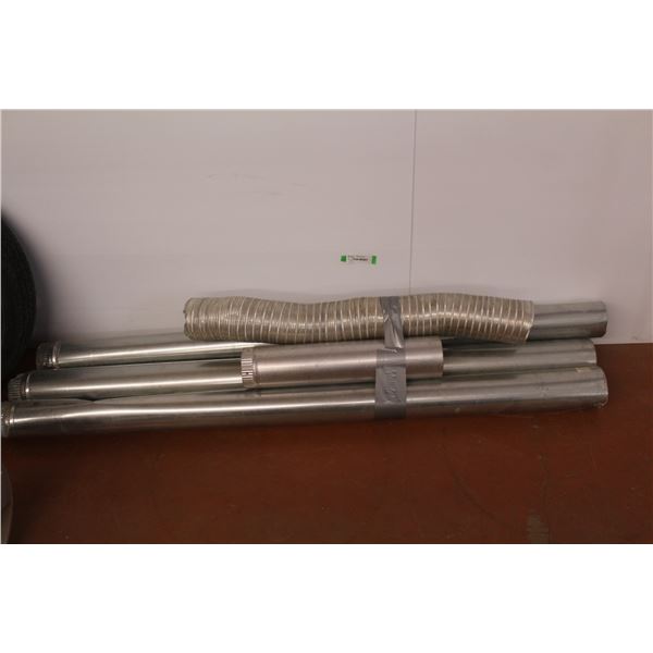 *Vent/Duct Work Pipes - Metal Dryer Vent Hose