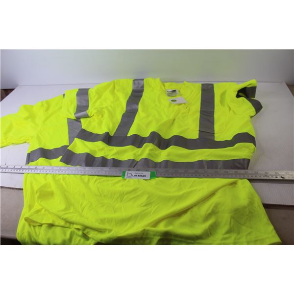 (2) Corner Stone -Safety T-Shirts (Size XL)