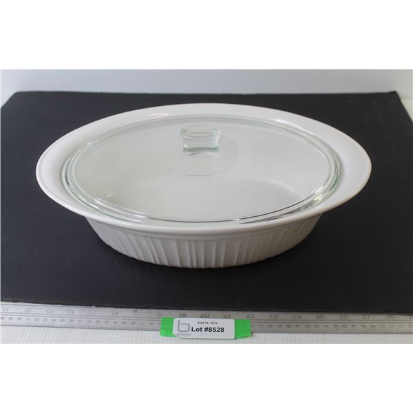 Corningware Oval Casserole Lidded Dish