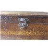 Image 5 : Wooden Stool Storage Box w/Velvety Lining (13" x 11" x 14"h)