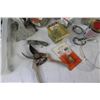 Image 4 : Wire Cutters, (2) Watches, Trailer Hitch, Assorted Hardware, (2) Plastic Tubs