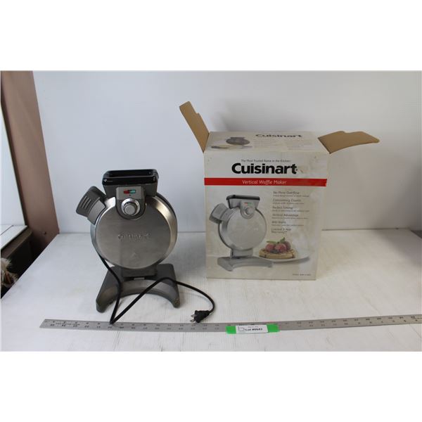 Cuisinart Vertical Waffle Maker - Tested Powers On