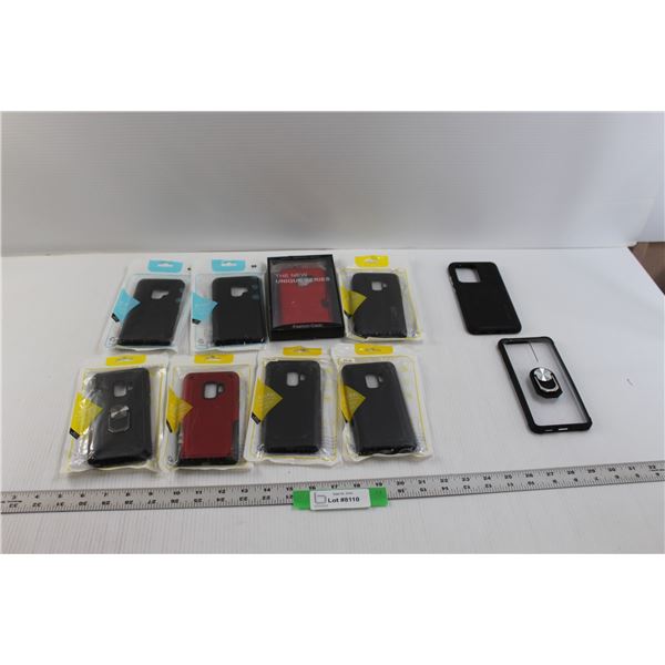(8) Samsung S9 Phone Cases (NIP) & (2) Unknown Phone Cases