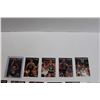 Image 2 : (12) RAW 1992 Sky Box NBA Basketball Trading Cards - Larry Bird & Patrick Ewing