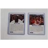 Image 8 : (8) RAW 1992 Sky Box NBA Basketball Trading Cards - Scotty pippen & Micheal Jordan