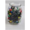 Image 5 : Jar of Various Marbles (Some Are Plastic)