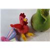 Image 10 : (2) Frying Pans 9'' & 5'', (2) Plush Toys, Pear Decoration and Abody Electronic Pedicure Device