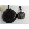 Image 9 : (2) Frying Pans 9'' & 5'', (2) Plush Toys, Pear Decoration and Abody Electronic Pedicure Device